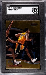 Kobe Bryant 1998 Bowman's Best 88 SGC 8 Lakers HOF - Picture 1 of 2