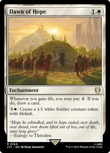 DAWN OF HOPE x4 mtg NM-M Tales of Middle-Earth Commander 4 Rare - Picture 1 of 1