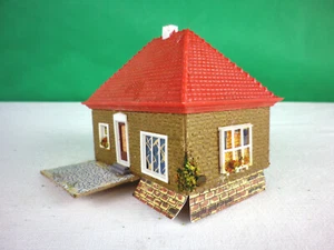 Modello OWO?? Edificio casa a schiera casa di insediamento scala H0/TT clro136 - Foto 1 di 4