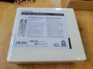 Marca Plastibrand UV Cubeta micro 759230 100 unidades, 15 mm, 70 - 550 μl - Imagen 1 de 3
