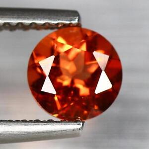 0.82 Cts_OUTSTANDING !! Electric Fire_100 % Natural ORANGE Andesine_SUNSTONE
