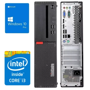 Lenovo ThinkCentre M710s SFF i3-6100 (3.7GHz) 8/16/32GB - 256/512/1024GB Win 10 - Afbeelding 1 van 19