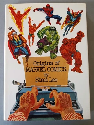 MARVEL FIRESIDE: ORIGINS OF MARVEL COMICS, HARDCOVER, HC, STAN LEE, KIRBY, 1979 - Image 1 of 4