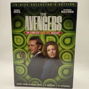 The Avengers: The Complete Emma Peel Megaset DVD - FACTORY SEALED FREE SHIPPING - Imagen 1 de 6