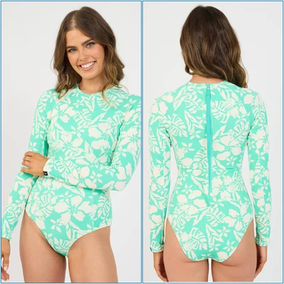 Traje de baño Rip Curl nuevo con etiquetas para mujer de una pieza verde talla 2XL AU 16 US 12 precio de venta sugerido por el fabricante $140 Foto 1 de 4