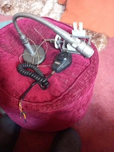 Ham Radio mieszanka 2x Vintage Mikrofony i duży zmienny kondensator Out Of Shed - Zdjęcie 1 z 6