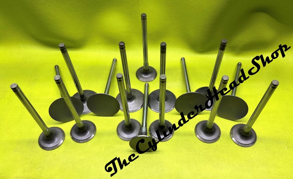4.8 / 5.3 / 6.0 GM CHEVY LS INTAKE & EXHAUST VALVES OEM GM FULL SET 2.00 / 1.55 - Image 1 of 1