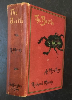 Richard Marsh, The Beetle, A Mystery, 8th UK Edn 1901 same as 1st, Skeffington - Image 1 of 4