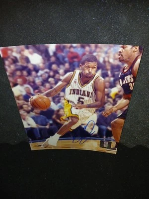 Jalen Rose Indiana Pacers Autographed Signed 8x10 Glossy Photo & COA - Image 1 of 2