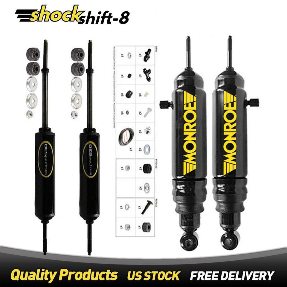 Front Rear Shock Absorber fits Chevrolet Fleetline Truck 1949 1950-1951 1952 - Image 1 of 1