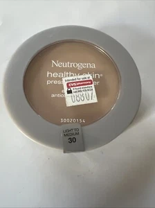 Light To Medium 30 Neutrogena Healthy Skin PRESSED Powder  Antioxidant Blend - Picture 1 of 3