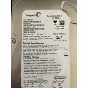 9CC131-302 - Seagate 80GB 7200 RPM SATA 3.5" HDD - Picture 1 of 1