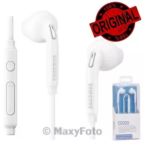 SAMSUNG AURICOLARE ORIGINALE STEREO EO-EG920BWGCH IN CONFEZIONE WHITE 78B071A - Foto 1 di 8
