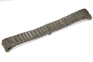 NIKE D LINE DARK SILVER REPLACEMENT METAL WATCH BAND WC0008 - Picture 1 of 2