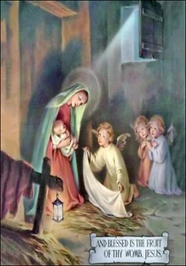 CARTOLINA POST CARD AVE MARIA n 4 - Imagen 1 de 3