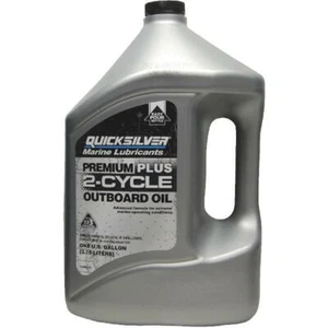 Quicksilver 2-Cycle Stroke Advanced Premium Plus Synthetic Marine Engine Oil - Picture 1 of 5