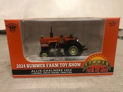 Allis Chalmers Model 6060 Toy Tractor "2024 Summer Toy Show" 1/64 Scale, NIB - Image 1 of 4