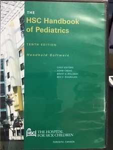 The HSC Handbook of Pediatrics by Adam Cheng, V. Ben Sivarajan, Hospital for Sic - Picture 1 of 1