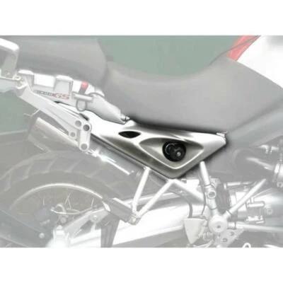 Carenado de paneles laterales de relleno piramidal plateado BMW R1200 GS y Adventure 2004-2012 Foto 1 de 4