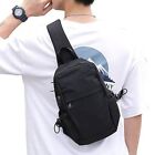Sling Crossbody Backpack Shoulder Bag for Hiking Travel Cycling USB Charger
