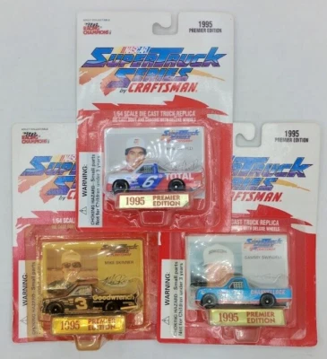 Nascar SuperTruck Series 1995 de Craftsman Skinner #3, Carelli #6 y Swindell #38 Foto 1 de 4