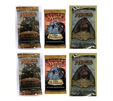 Magic the Gathering 2x Scars of Mirrodin 2x Besieged 2x New Phyrexia BoosterPack