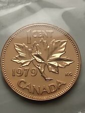 1979 CANADA  1 CENT PENNY « PROOF-LIKE SEALED COIN » UNCIRCULATED