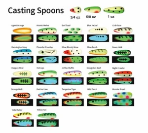 Moonshine Lures Casting Spoon 3/4 oz - Picture 1 of 1