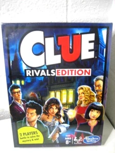 Clue Rivals Edition 2 Player Game Ages 8+ New In Sealed Package - Picture 1 of 2