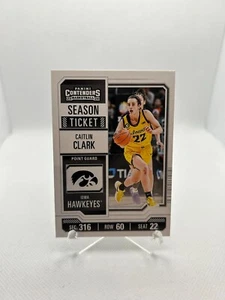 #CC2 Caitlin Clark College Contenders 2024 Panini Collection Basketball WNBA - Picture 1 of 2