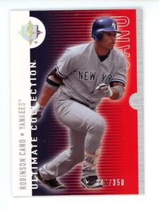 2008 Upper Deck Ultimate Collection   Robinson Cano #58 New York Yankees