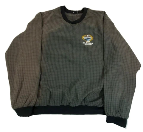 Florida Marlins 2003 World Series 100 Anniversary Windbreaker XL Pullover Jacket Cover