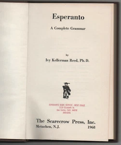 Esperanto Grammar By Ivy Kellerman, Ph. D. 1968 Scarecrow Press - Bild 1 von 3