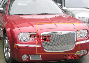 Rejilla de malla de acero inoxidable para Chrysler 300/300C 05-10 - Imagen 1 de 2