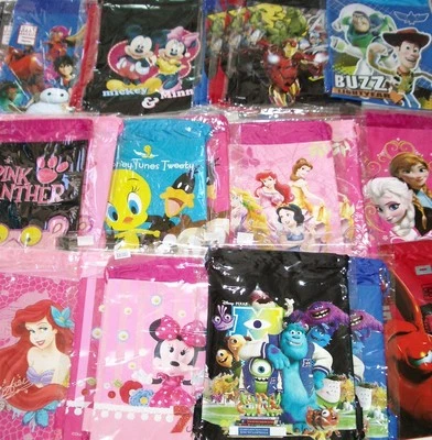 Mochila con cordón de personajes de dibujos animados de 10 piezas para niños escuela gimnasio bandolera bolso de mano Foto 1 de 4