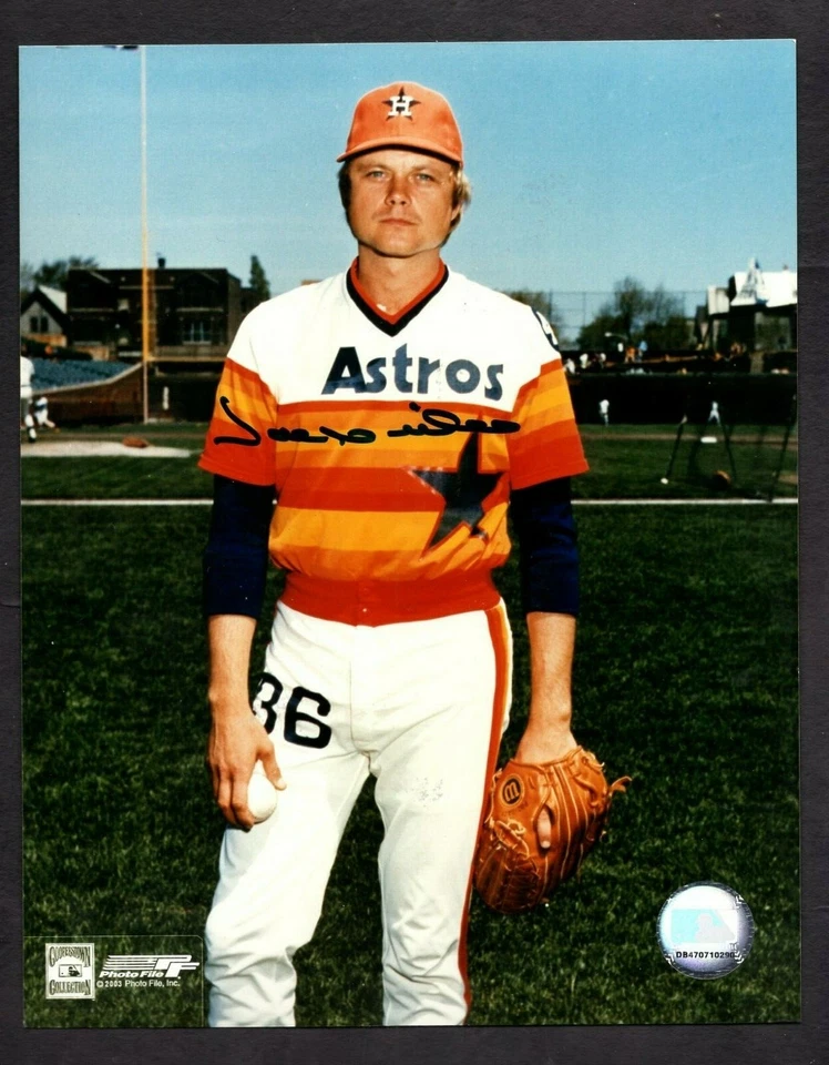 Foto autografiada firmada por Joe Niekro 8 x 10 de los Astros de Houston ENVÍO ES GRATIS Foto 1 de 1