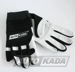 Guantes AUTO KADA Talla 11 (XXL) Negro PIEL DE CABRA Palma Mecánico Guante AKG211 - Imagen 1 de 4