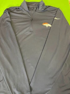 NFL Denver Broncos Dri-Fit 1/4 Zip Pullover Top Men's 3X-Large - Picture 1 of 4