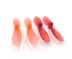 Dromida Kodo Transparent Clear Orange and Red Propeller Blades Props Rotor - Picture 1 of 1