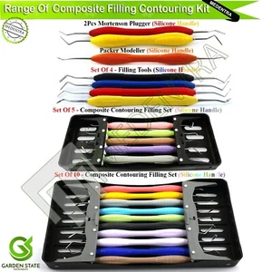 Kits de contorno de relleno compuesto dental juegos de instrumentos restauradores anteriores - Imagen 1 de 7