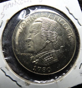 1780 John Hancock - Commonwealth of Massachusetts Gouverneur - Münze - Bild 1 von 2