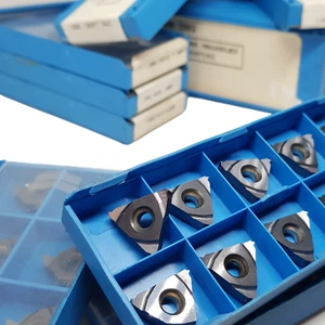 Carbide Threading Inserts 16ER 16NR 11NR 11NL 22NR Thread Cutting Tips by Merit - Picture 1 of 1
