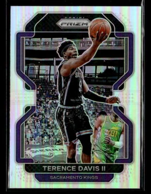 Terence Davis II 2021-22 Panini Prizm #139 Silver Sacramento Kings - Image 1 of 2