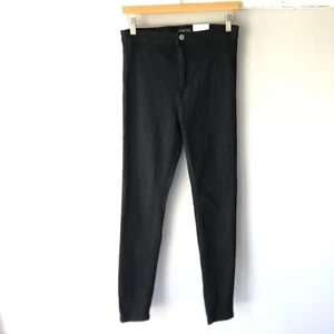 Neu Shein Sky High schwarze High Rise Jeans Damengröße 29 - Bild 1 von 5