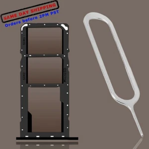 SIM and Memory Card Tray Holder SIM Pin for Samsung Galaxy A02s A025A Cellphone - Picture 1 of 1