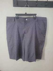 Under Armour Shorts Mens size 40 Plaid Lightweight Golf Hybrid Chino - Picture 1 of 3