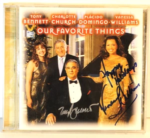 Our Favourite Things Autographed by Tony Bennett & Vanessa Williams, RARE!!!!!! - Foto 1 di 5