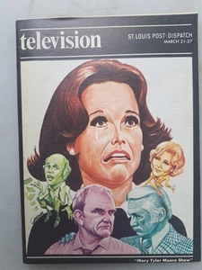 St. Louis Post-Dispatch TV Magazine March 21, 1976 Mary Tyler Moore Show - Imagen 1 de 2