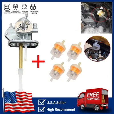 Fuel Petcock Valve Switch fit for Kawasaki 440 LTD KZ440 550 LTD KZ550 A C - Image 1 of 4