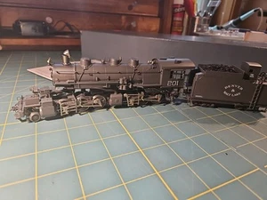 HO BRASS, PFM UNITED 2-6-6-0, DENVER & SALT LAKE STEAM LOCOMOTIVE DCC SOUND - Picture 1 of 7